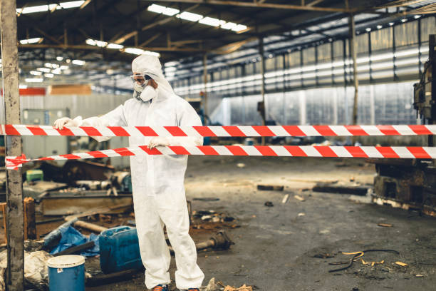 Professional Biohazard technician working in Gladstone, OR
